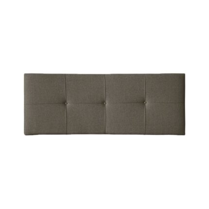 Cabecero tapizado con botones